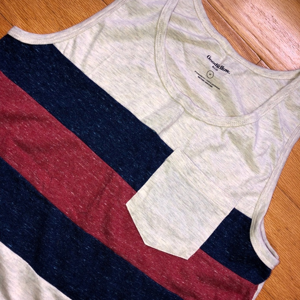 Stripped Tank Top